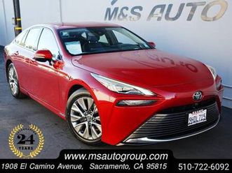 2023 toyota mirai xle sedan supersonic red