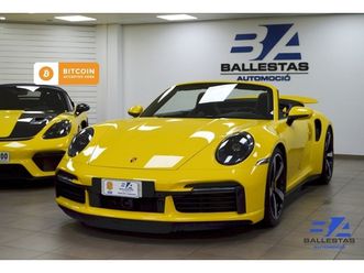porsche 911 992 turbo cabriolet a ordino