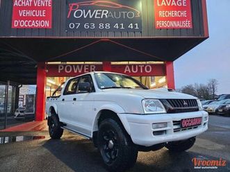 mitsubishi l200 double cab 2.5 td 100 2wd