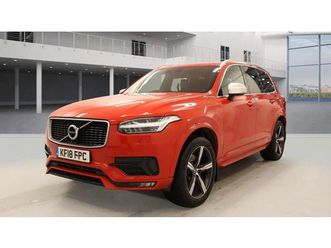 volvo xc90 2.0 d5 powerpulse r-design auto 4wd euro 6 (s/s) 5dr 5 services / 2 keys / 7 seats suv 2018, 118832 miles, £18999 - 33137225 - exchangeandmart.co.uk