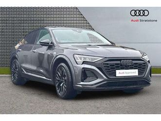 2024 audi q8 e-tron 50e black edition sportback