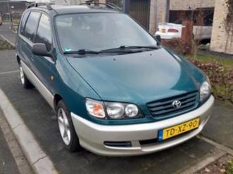 toyota picnic 2.0 i 1998 groen — toyota — marktplaats