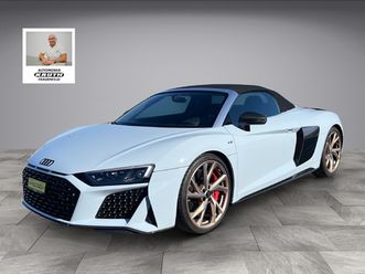 r8 spyder performance s-tronic*carbon,(5-jahre werksgarantie)letzter 10-zylinder von audi!!