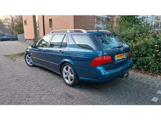 saab 9-5 2.3 t biopower sport estate aut 2008 blauw — saab — marktplaats
