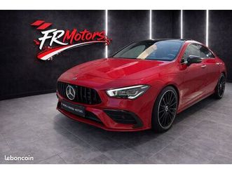 mercedes-benz ii classe cla - 250 - amg line - 56 800 kms - 11/2019 - toit ouvrant - bva - caméra 360° - sièges chauffant - pack black line - affichage tete hau