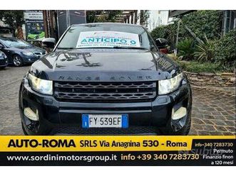 land rover range rover evoque 2.2 sd4 coupé gpl!!