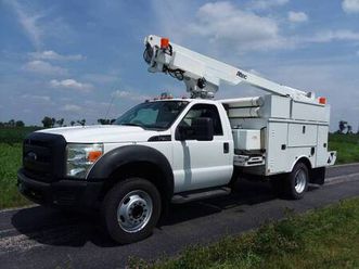 2012 ford f-450 36’ altec bucket boom lift truck southern truck