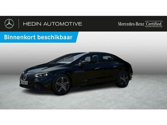 mercedes eqe 350+ 4matic berline amg line night pack | panoramisch dak | distronic | memory pack | 360° camera | burmester audio | smartphone integratie | verwa