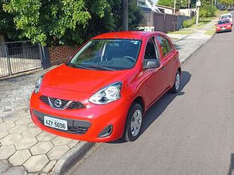 único dono nissan march 1.0 12v flex 5p 2016.