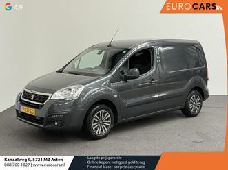 peugeot partner 120 1.6 bluehdi 75 l1 xr marge airco navigatie cruise control trekhaak parkeersensoren