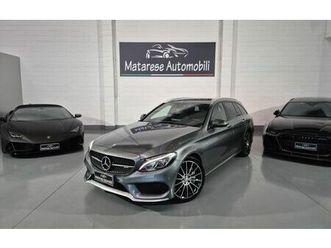 mercedes-benz c 43 amg 4matic 3.0cc 367cv fullled burmester garanziafull