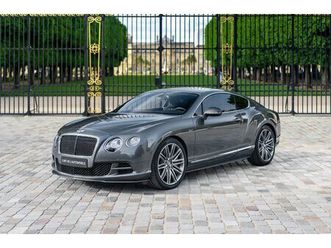 2014 bentley continental gt - speed w12 - 29 900 km, great spec and condition