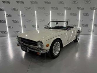 triumph tr 6 pi 1974 2.5cc. en línea 105cv – carburador !!!