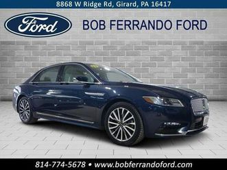 used 2017 lincoln continental select