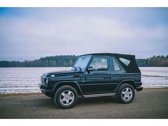 mercedes-benz g 500 cabriolet/convertible