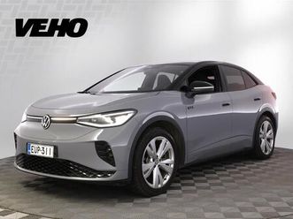 volkswagen id.5 gtx 4motion 250 kw, akku 77 kwh / adapt.vakkari / lämpöpumppu / led / keyless / navi / panorama /