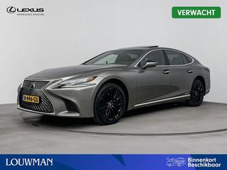 lexus ls - 500h awd president line | mark levinson | stoelmassage | 360° camera |