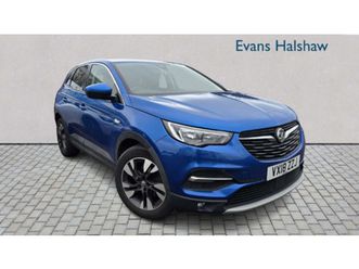 vauxhall grandland x 1.2 turbo sport nav 5dr