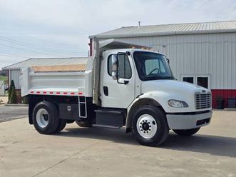 2014 freightliner m2 106 hd dump truck cummins 2k mi auto ac like new!