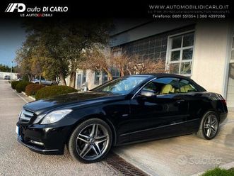 mercedes-benz e 350 cdi cabrio blueefficiency avan