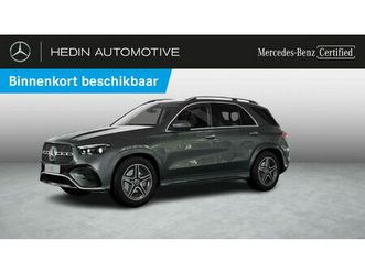 mercedes gle 350 de 4matic amg line distronic | memory pack | 360° camera | luchtvering | burmester audio | smartphone integratie | verwarmde zetels | keyless-g