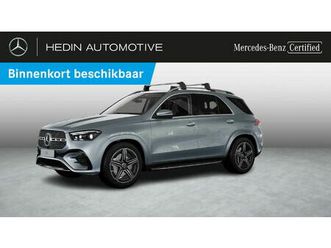 mercedes gle 350 de 4matic amg line panoramisch dak | trekhaak | distronic | dodehoekassistent | memory pack | 360° camera | luchtvering | burmester audio | sma