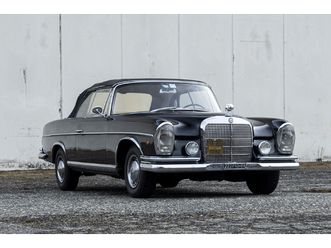 1963 mercedes-benz (w112) 300 se cabriolet