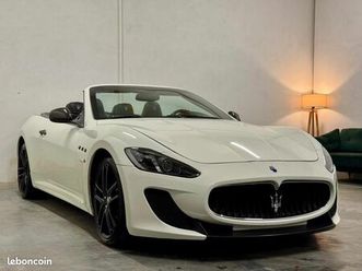 maserati grancabrio 4.7 v8 mc carbone carplay