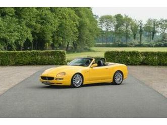 maserati 4200 gt spyder | handgeschakeld | v8 — maserati — marktplaats