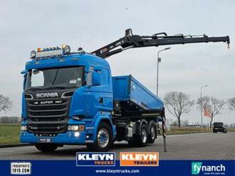 scania r580 v8 6x2*4 hiab162es-3 — vrachtwagens — marktplaats