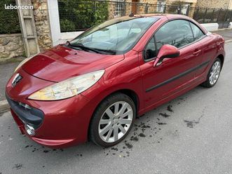 peugeot 207 cc 1.6 cabriolet reprise possible