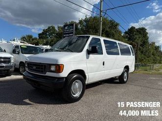 2006 ford e350 15 pasenger van with only 44,000 miles one owner fl van