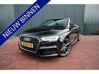 audi a3 cabriolet 35 tfsi cod sport s line edition automaat select drive sportstoelen stoelverwarming