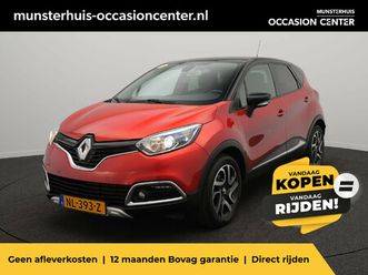 renault captur tce 120 edc xmod - rijklaarprijs - automaat - all seasonbanden - achteruitrijcamera - cruise control - stoelverwarming - trekhaak