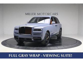 used 2024 rolls-royce cullinan black badge