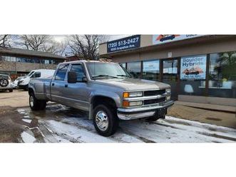 1999 chevrolet k3500 ls super low mile dcab 4x4 dually