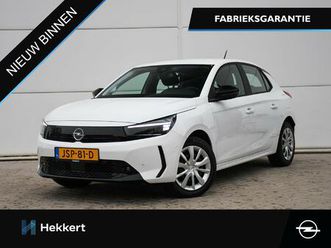 opel corsa-e electric business edition long range 51kwh 156pk automaat dode hoek | apple carplay | camera | dab | lane assist