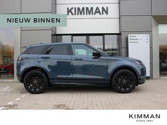 land rover range rover evoque p270e phev awd dynamic se | tribeca blue | panorama schuif kantel dak | meridian |