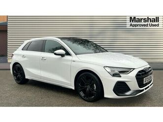 audi a3 30 tfsi s line 5dr s tronic