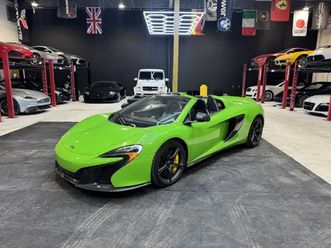 2015 mclaren 650s spider