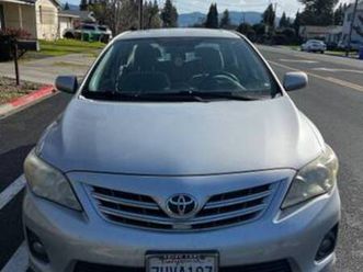 2013 toyota corolla– reliable commuter, runs great!