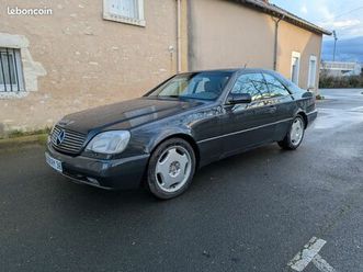 mercedes s500 coupé série w140 1995 tres rare 223000 km