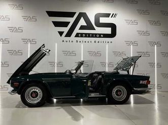 triumph tr 6 pi v6 2.5cc. 122cv cabriolet del 1973