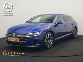 volkswagen arteon shooting brake - 1.4 tsi ehybrid r-line plug in hybrid 218pk dealer o.h phev | trekhaak af fabriek | adapti