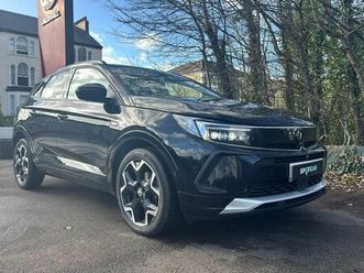 vauxhall grandland 1.2 turbo ultimate suv 5dr petrol auto euro 6 (start/stop) (130 ps)