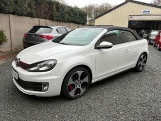 ② volkswagen golf gti cabriolet 2.0 tsi dsg — volkswagen — 2ememain