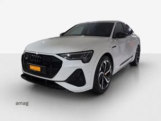 audi e-tron sportback 55 s line black edition