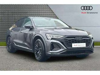 audi q8 e-tron 250kw 50 quattro 95kwh black edition 5dr auto