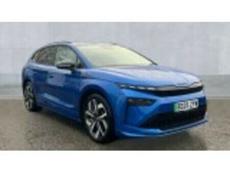 škoda enyaq enyaq 210kw 85x sportline 82kwh 4x4 5dr auto