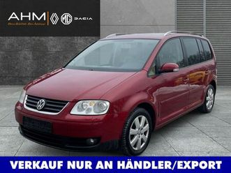 volkswagen touran highline automatik navi leder export/händ